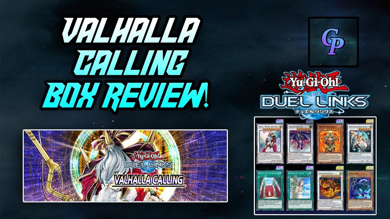 Valhalla Calling Box Review | Yugioh Duel Links Gimbplays