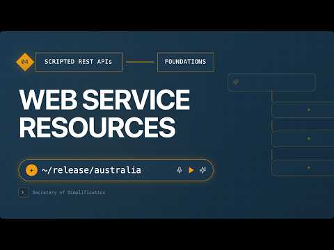 ServiceNow Scripted REST APIs (2026): 04 – Web service resources