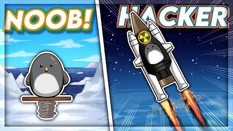 I UPGRADED A Penguin With NUCLEAR TECHNOLOGY in Learn To Fly 3