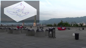 3D Coverage Path Planning: Inspection of the ETH Polyterrasse