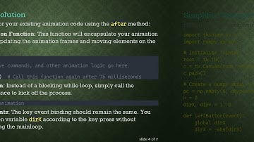 How to Fix the Key Down Event Does Not Update Variable Issue in Tkinter Animation