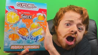 I TRY MANGO LEMONADE HYDRATION FROM GFUEL!