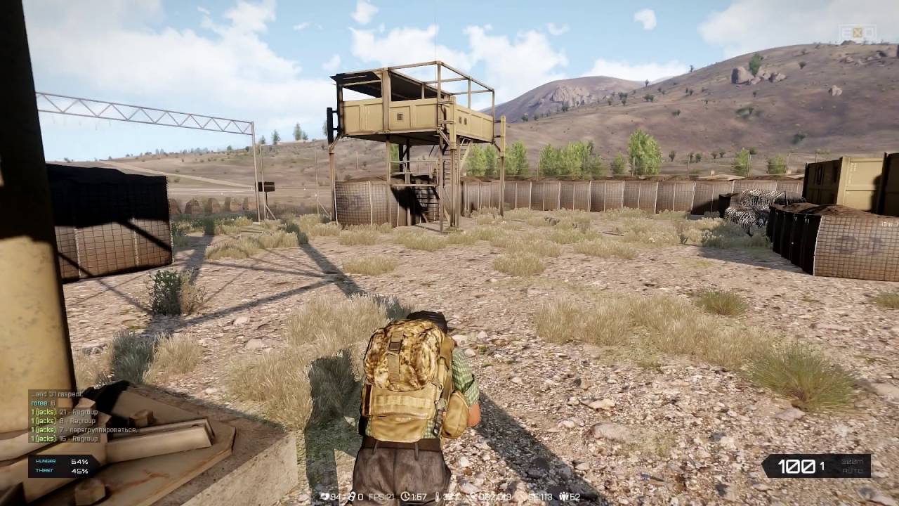 Arma 3. Exile Такистан.Завалили первого араба