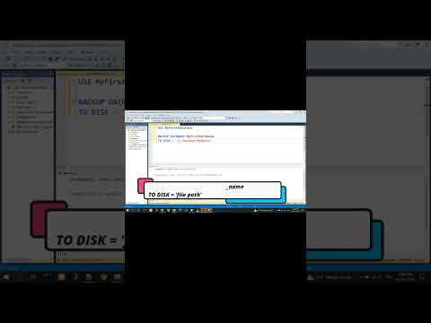 Video: Rugsteun Windows Server SQL-databasis?