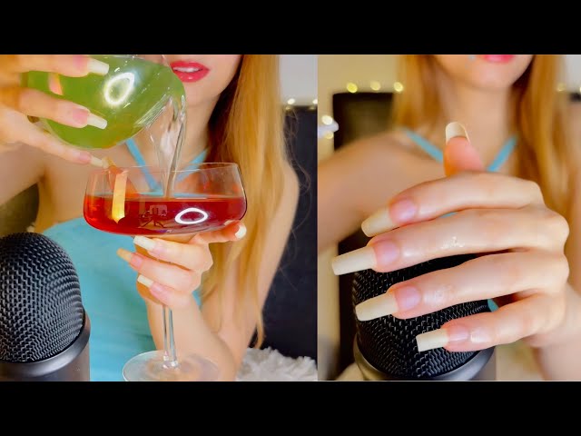 Water Sounds, Pouring, Spraying & Ice Globe ASMR Liquid Sounds (no talking just relaxing tingles)💧