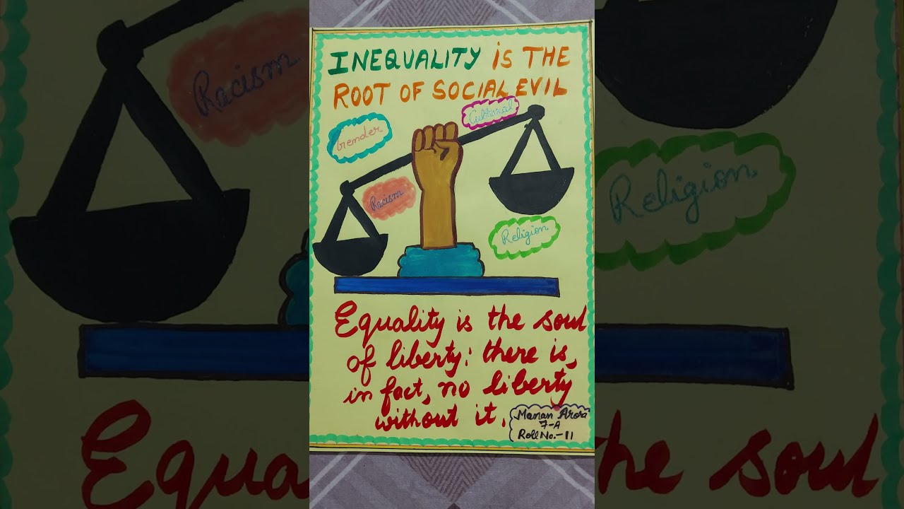 Social Inequality Poster socialinequality poster sloganwriting Social Inequality Poster socialinequality poster sloganwriting