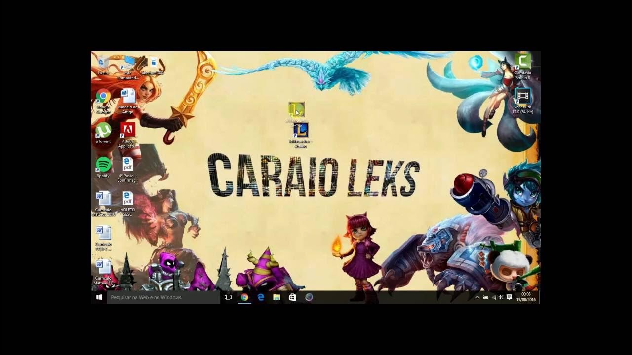 Como diminuir a tela do LOL YouTube