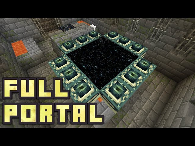 How to Find END PORTAL in Craft World: Master Building Block Game 3D 