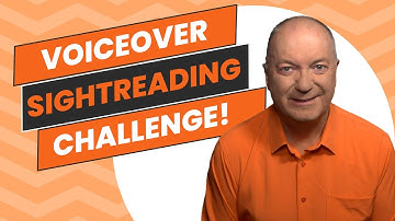 VOICE OVER SIGHT READING CHALLENGE!