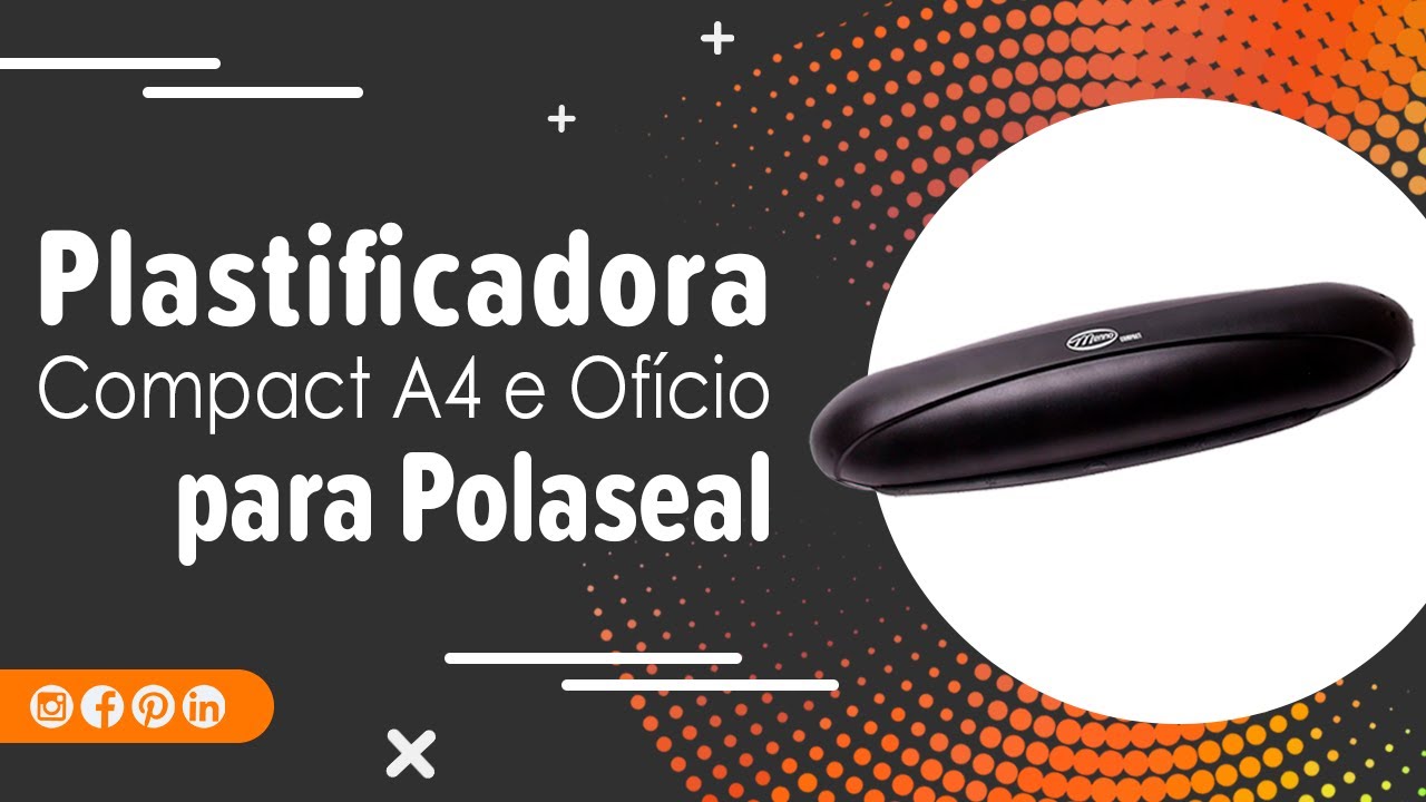 Capa do vídeo Plastificadora Menno Compact A4 e Ofício para Polaseal | CPM OFFICE