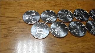 2020年東京オリンピック100円硬貨