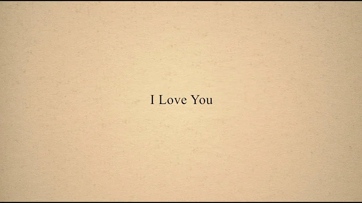 Rebecca Garcia - I Love You (Official Lyric Video)