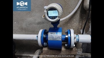 Electromagnetic Flowmeter Installation by ATLANTECH