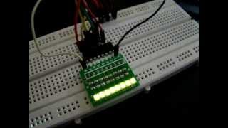 Raspberry Pi: 74HC595 Shift Register using WiringPi