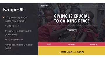 Nonprofit - NGO and Charity WordPress Theme | Themeforest Website Templates and Themes