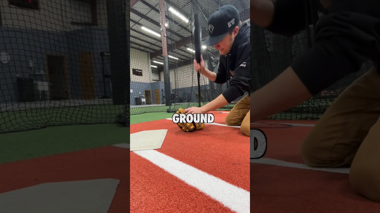 Baseball BAT Breaks in Baseball GLOVE YouTube