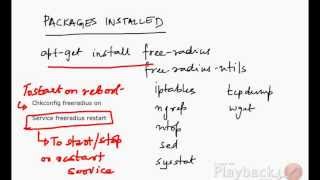 Freeradius installation and configuration