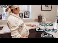 RAW MORNING ROUTINE HEAVILY PREGNANT WITH A 3 YEAR OLD | ellie polly