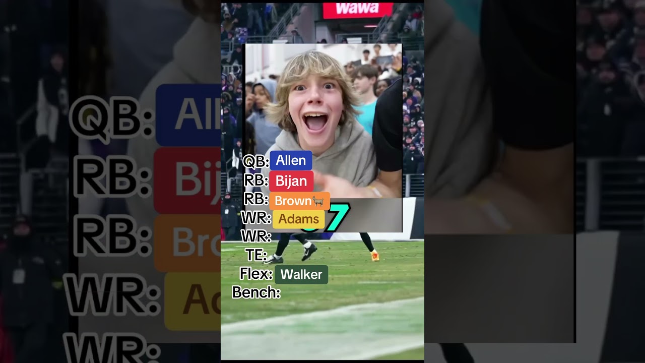 How to Draft from the 1.02 for fantasy football this Szn! #fantasyfootball #nflfootball