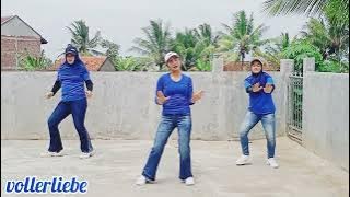 Joget dangdut_KPK (Kangen Pengen Ketemu_Viola Arsa) Kreasi Senam_Voller Liebe