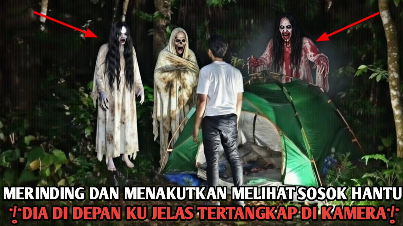 Camping horoR Terjadi Hal Paling Mengerikan Di teror Berkali kali oleh Sosok nenek Tumbal Ngeri