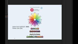 Color Wheel Tool | Flower Architect Tutorial for Perfect Flower Selection (EN) screenshot 2