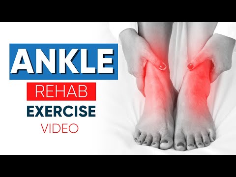 Ankle Rehab Exercises. Dont Sprain Your Ankle Again with this Workout!