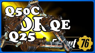 Fallout 76: What's The Best Railway Rifle?  Turtles Lab 50C vs 25 vs Explosive. Boss Killer Test!