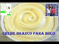 Como Fazer Creme Branco Para Rechear Bolo