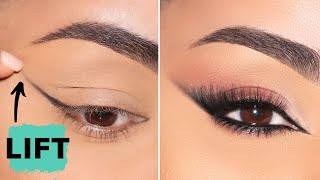 How to Do the Lifted Eye Makeup WITHOUT Tape