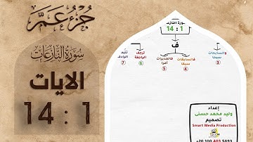 حفظ سورة النازعات ( الآيات 1 حتى 14 )