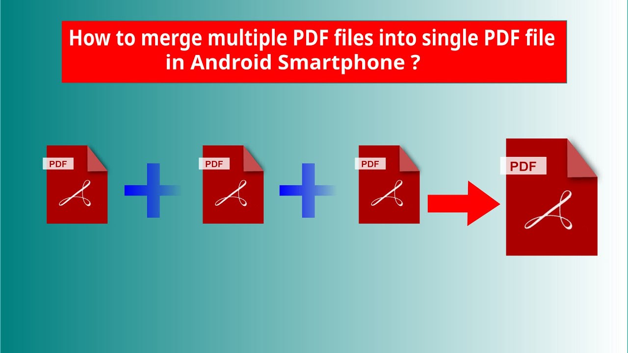 How to Merge Multiple PDF files into Single PDF file in Android