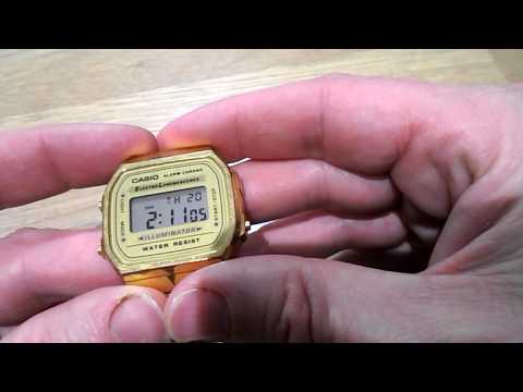Casio 3298 how to set date and time