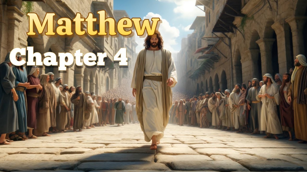 Matthew 4 1 25 Bible Daily Devotional bible jesus messiah 