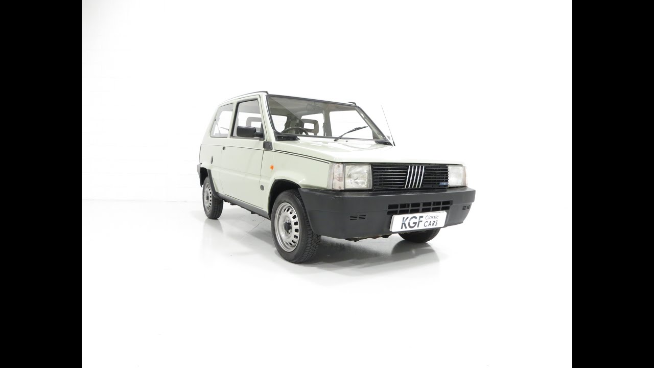 A Wonderfully Preserved Cult Classic Fiat Panda 1000CL with Just 47,361 Miles. SOLD!