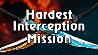 Hardest Interception Mission in Warframe!
