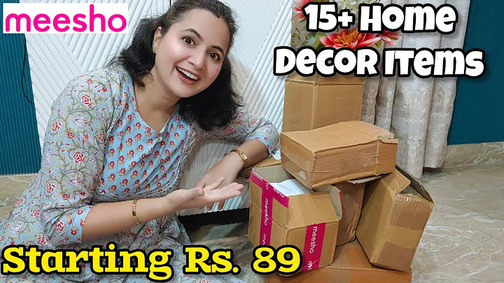 *20+ Items* Meesho Home Decor Items | Home Decor, Home Essential Items | Neema's Talk 
