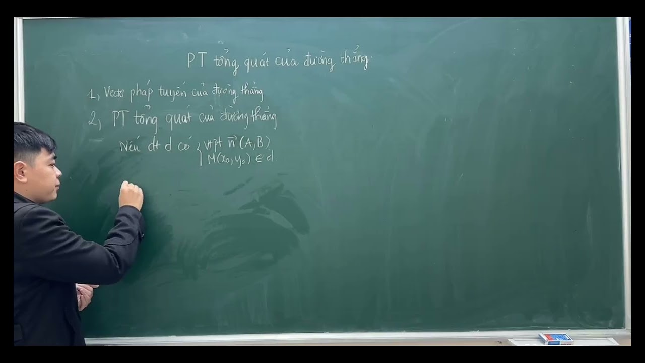 Toán 10: Phương trình đường thẳng
