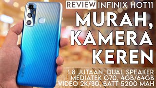 Murah 1,8 Jutaan, Kamera Keren, Dual Speaker, Baterai Besar: Review Infinix Hot 11 - Indonesia