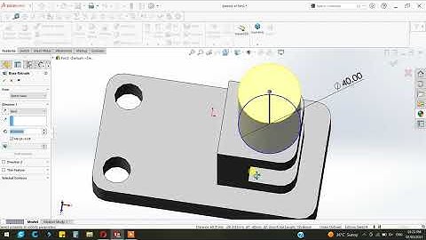 Solidworks Tutorial for beginners Exercise 32