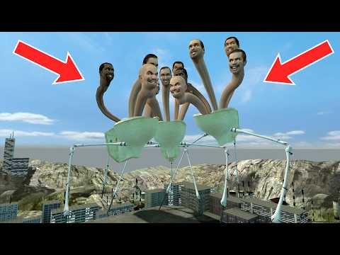 Spartan Kicking All New Skibidi Toilets Memes in the Giant Lava Pit #28 - Garry's Mod