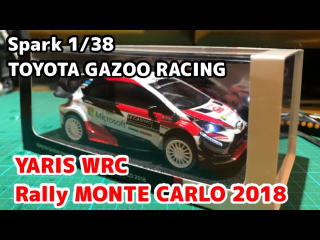 ミニカー】Spark 1/38 toyota gazoo racing Yaris WRC TGRF2018で買っ