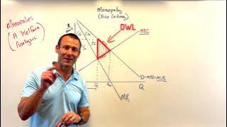 A Welfare Analysis of a Firm with Monopoly Power:  Showing the DWL