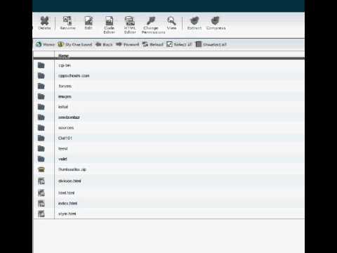 Saving and Publishing your HTML Page