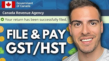 How to File GST/HST Return Online in Canada 2025 ✅ NETFILE GST/HST Filing Tutorial