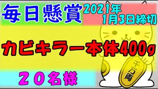 毎日懸賞1635 投稿2020年12月23日 カビキラー本体400g