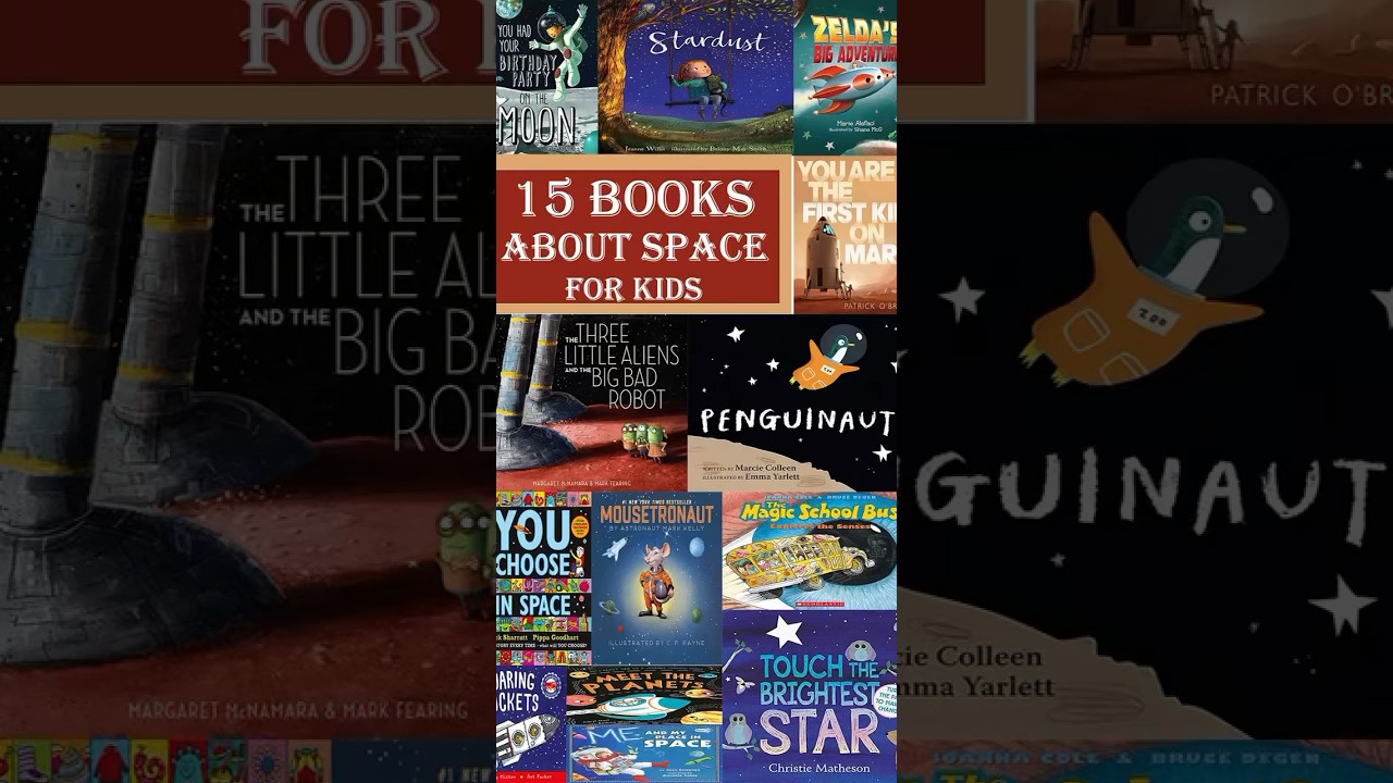 15 books about space for kids 