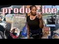 productive day vlog 💕 target haul, starbucks editing + cozy night in ♡