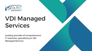 Transform Your Business with VDI Managed Services by ISmile Technologies