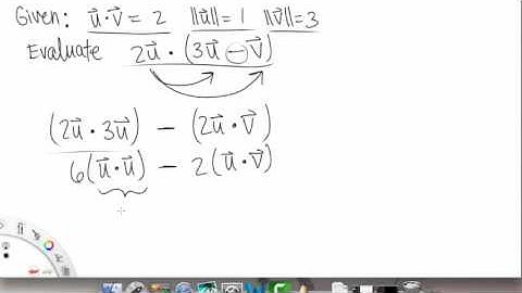 Dot Product & Angle Between Two Vectors | Example 3 | Multivariable Calculus for Sci & Eng | Griti